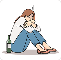 Self-diagnosis of alcoholism (CAGE)