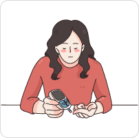 Diabetes self-diagnosis